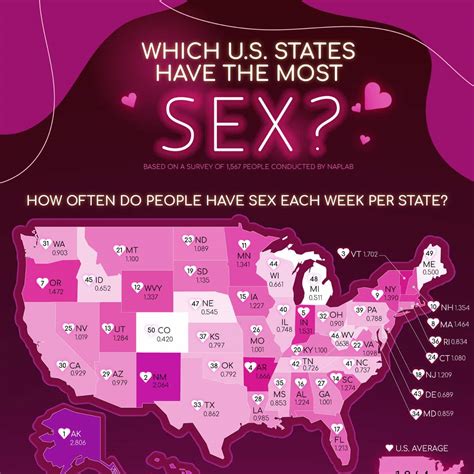 most hookup state in usa|These are the most sex